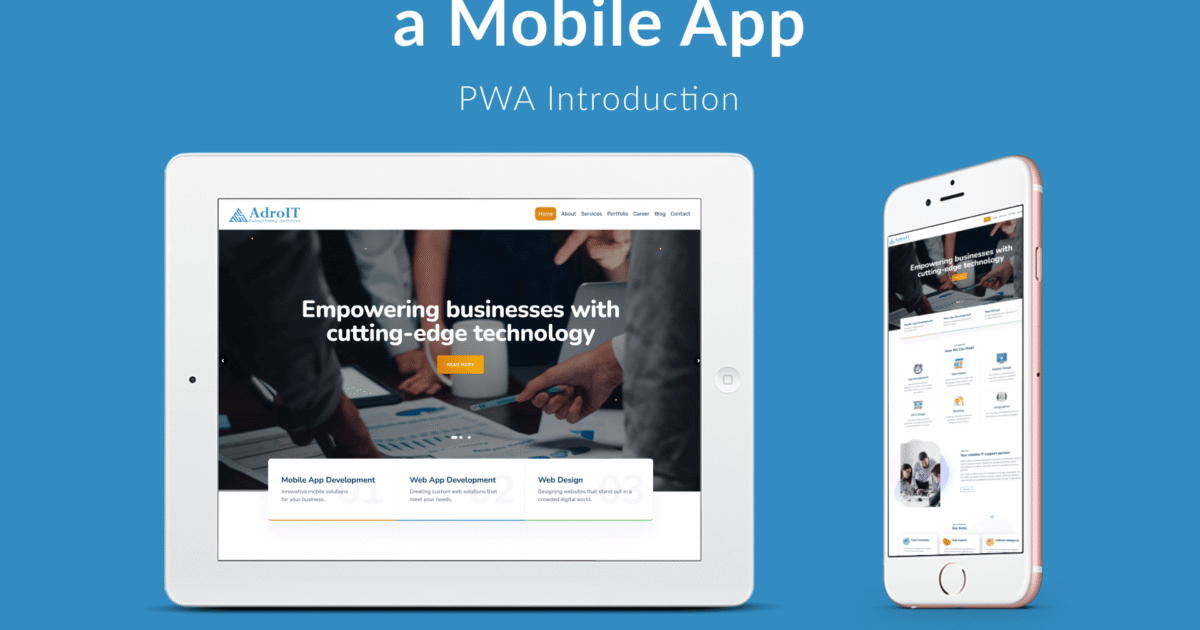 Website into a Mobile App